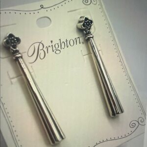 🌟🆕 Brighton Toledo Silver Drop Earrings NWT